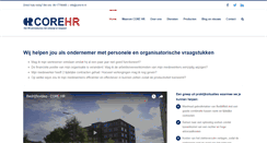 Desktop Screenshot of core-hr.nl